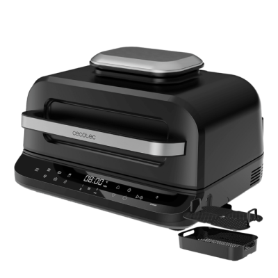 Cecofry Firedome 6000 Airfryer 6 L Grill Teknolojili 2400 W Güçlü Yağsız Fritöz Çoklu Pişirme