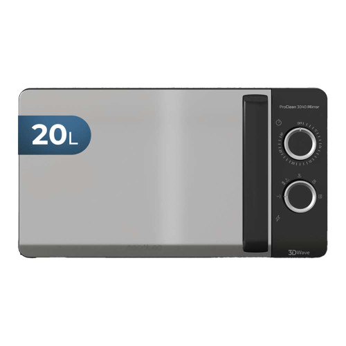 ProClean 3040 Mirror 20L Dijital Mikrodalga Fırın Ayna Kapak
