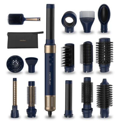 Ceramiccare 14In1 Saç Şekillendirme Seti | Çok Başlıklı Fön Seti