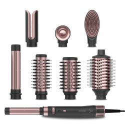 Ceramiccare 8In1 Saç Şekillendirme Seti | Çok Başlıklı Fön Seti