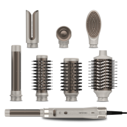 Ceramiccare 8In1 Saç Şekillendirme Seti | Çok Başlıklı Fön Seti