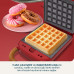 Rock’Ntoast Retro One Red 3’Ü 1 Arada Tost Makinesi | Sandviç, Waffle Ve Donut Makinesi Rock’Ntoast Retro One Red 3’Ü 1 Arada Tost Makinesi | Sandviç, Waffle Ve Donut Makinesi