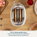 Toast Taste 800 Vintage Light Green Retro Ekmek Kızartma Makinesi Toast Taste 800 Vintage Light Green Retro Ekmek Kızartma Makinesi
